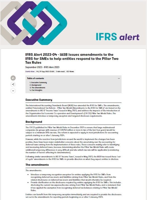 IFRS Alert | Grant Thornton